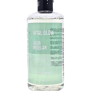 Agua Micelar con Extractos Naturales 400 ml Vital Glow
