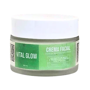 Crema Facial de Extracto de Arroz y Probioticos 50 ml Vital Glow