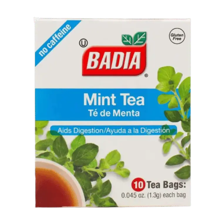 Mint Tea 10 bolsas Té de Menta Badia 1