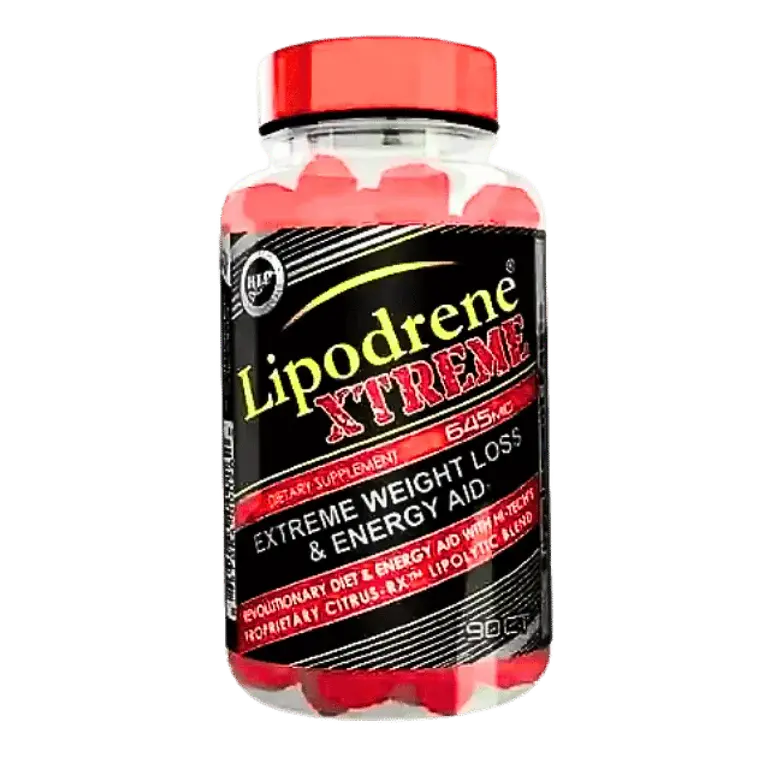 Lipodrene Xtreme Rojo 90 Capsulas 1