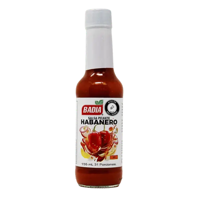 Salsa Picante Habanero 155 ml Badia 1