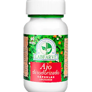Ajo Desodorizado Labfarve 60 Cápsulas