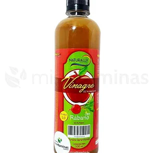 Vinagre de Manzana con Rábano 500 ml Naturally