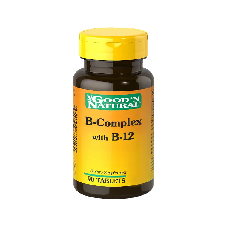 B-Complex and B-12 90 Tabletas Good´N Natural 1