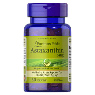 Astaxanthin 5 mg 30 Softgels Puritan's Pride