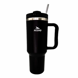 Termo en Acero Inoxidable Negro 40 oz Hound