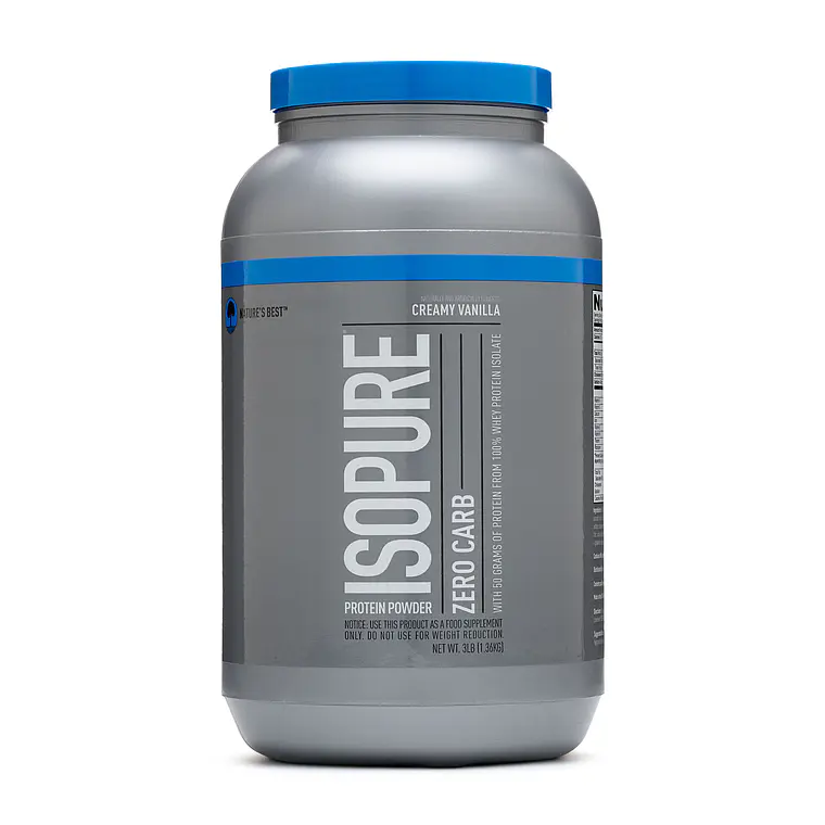 Isopure Zero Carb 3 Libras Vainilla Nature's Best 1