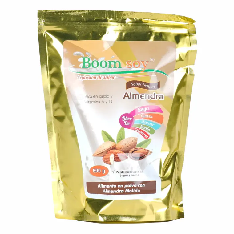 Leche de Almendras Instantánea 500 gr Boom Soy 1