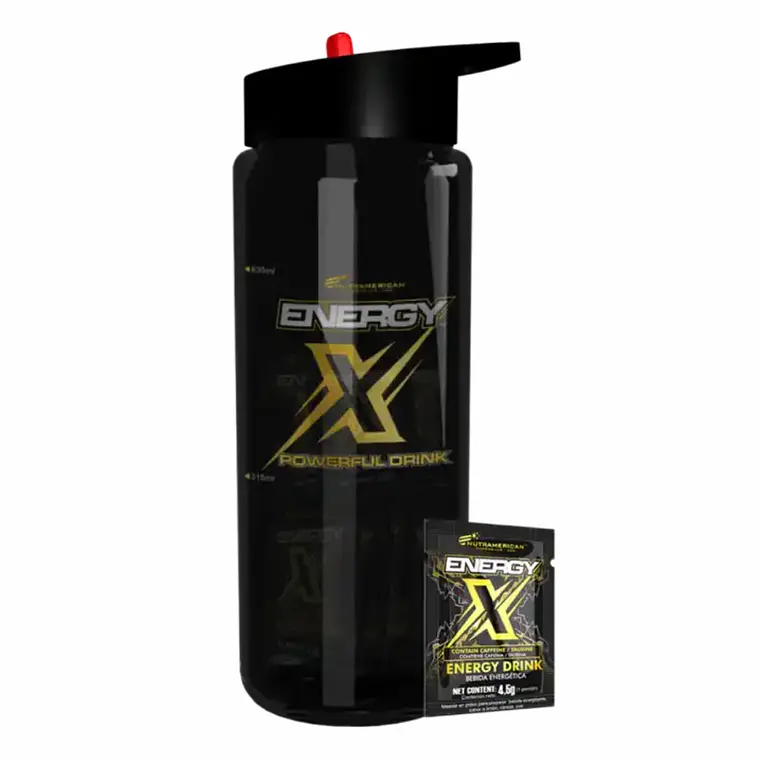 Energy X Shaker más 25 Sobres Nutramerican 1