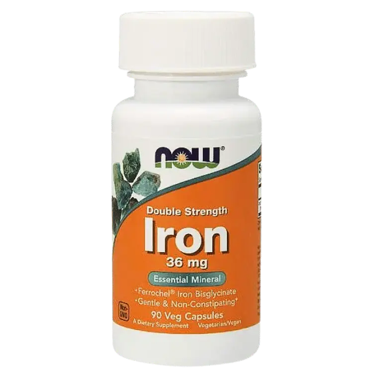 Iron 36 mg Now Foods 1