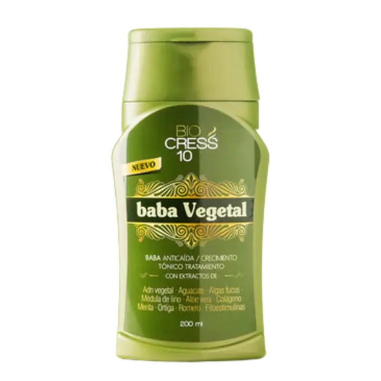 Baba Vegetal Tratamiento Anticaída 200 ml Bio Cress 10 1