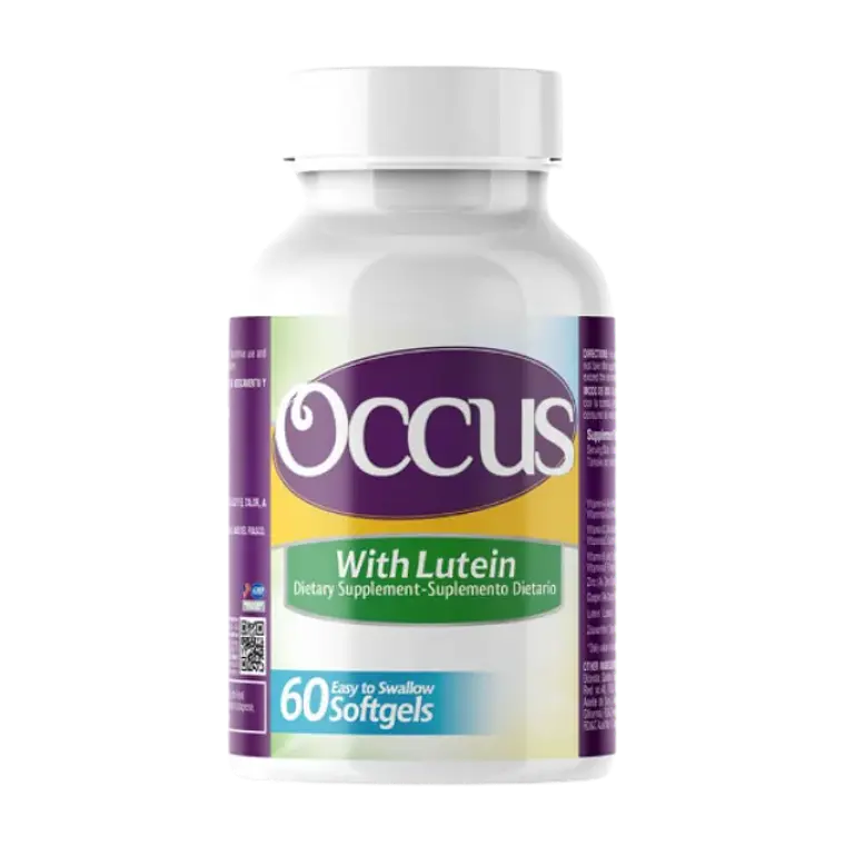 Occus with Lutein 60 Softgels Healthy America 1