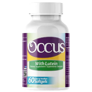 Occus with Lutein 60 Softgels Healthy America