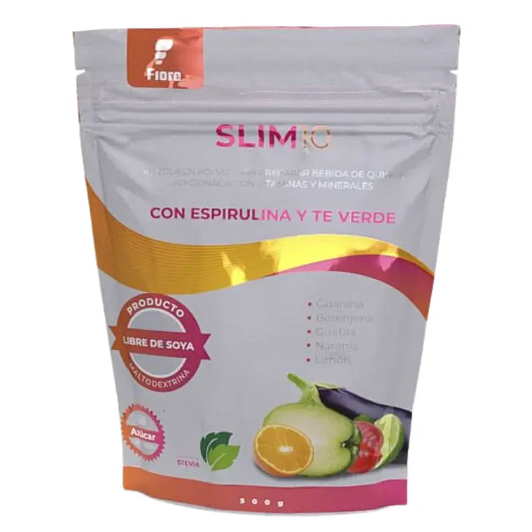 Slim10 Espirulina y Té Verde 500 g Fiore 1