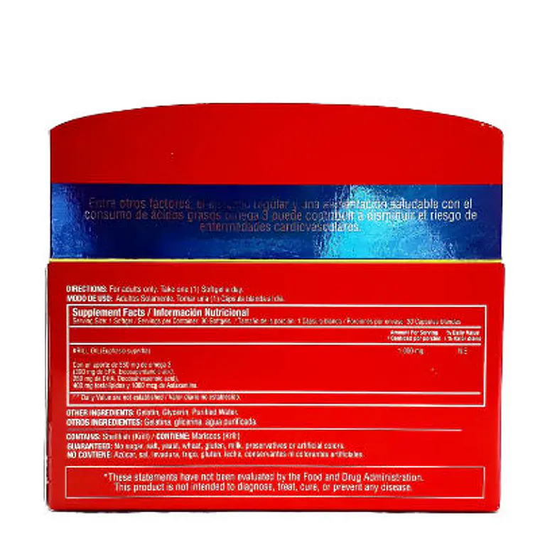 Red Krill 0il 1000 mg 30 Softgels Healthy America 3