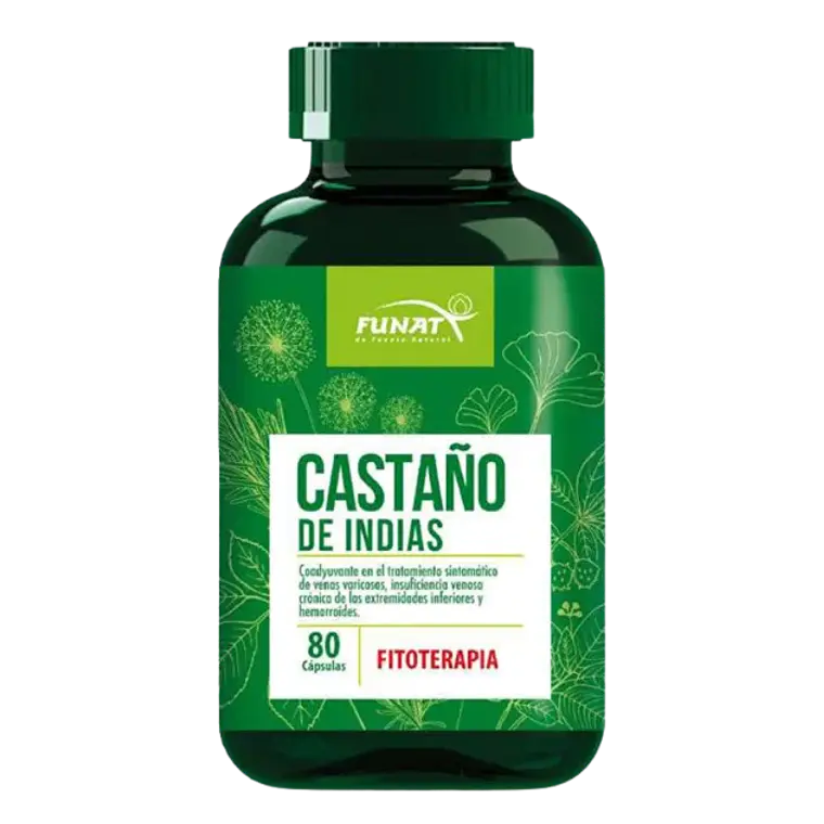 Castaño de Indias 80 Cápsulas Funat 1