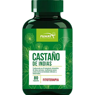 Castaño de Indias 80 Cápsulas Funat