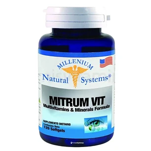 Mitrum Vit Millenium Natural Systems 120 Softgels