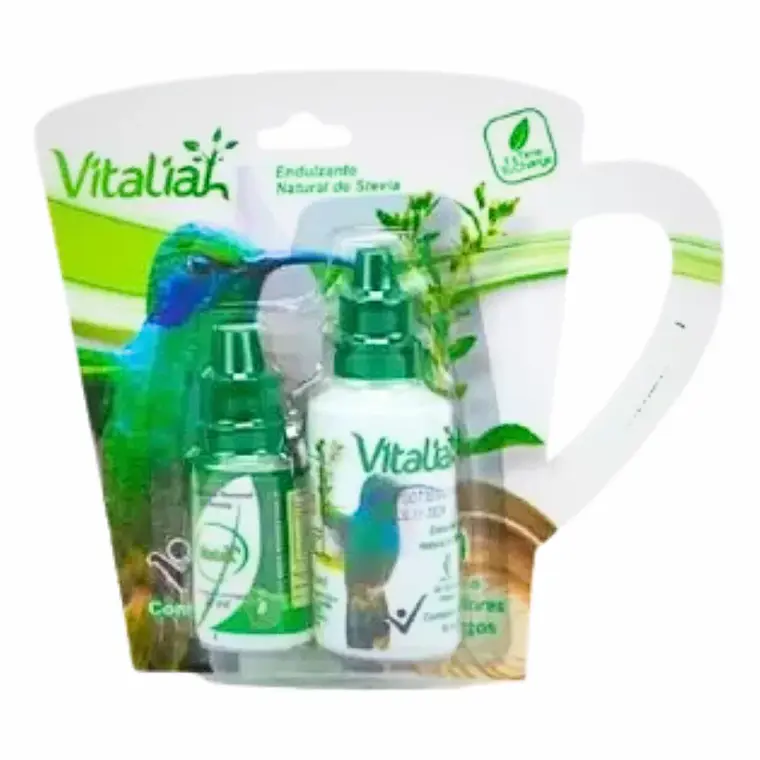Stevia Gotero 30 ml y 10 ml Vitaliah 1