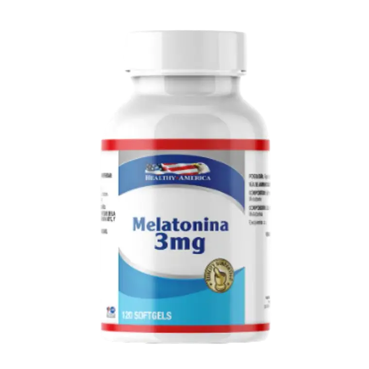 Melatonina 3 mg Healthy America 120 Softgels 1