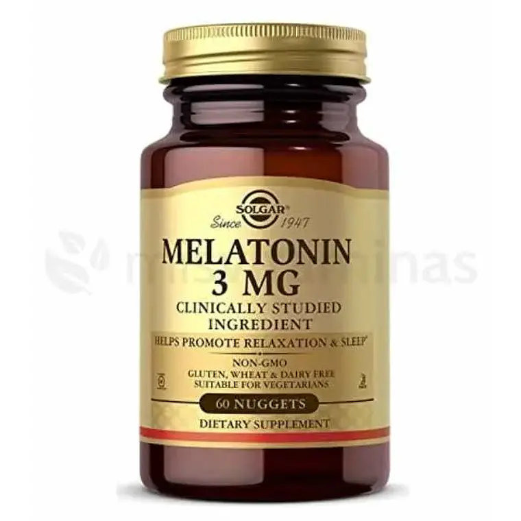 Melatonin 3 mg Solgar 1