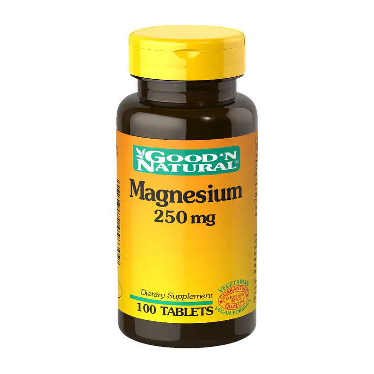 Magnesium 250 mg Good'N Natural 100 Tabletas 1