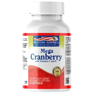 Mega Cranberry 60 softgels Healthy America