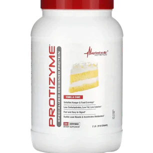 Protizyme Vainilla Cake 2 libras Metabolic Nutrition