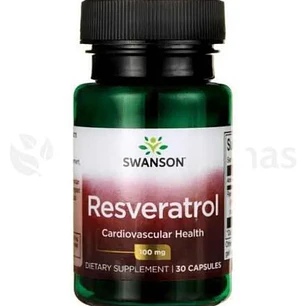 Resveratrol 100 mg Swanson 30 Cápsulas