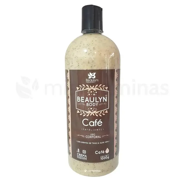 Crema de Café con Exfoliante 1000 g Beaulyn 1