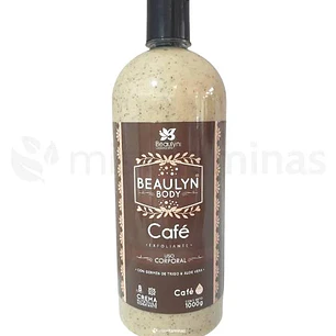Crema de Café con Exfoliante 1000 g Beaulyn