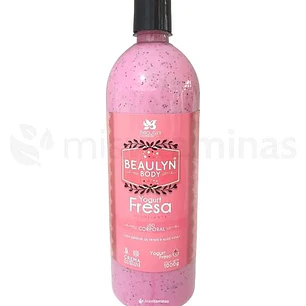 Exfoliante Yogurt Fresa 1000 gr Beaulyn