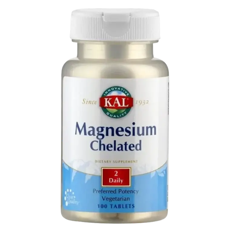 Magnesium Chelated – KAL 100 Tabletas 1