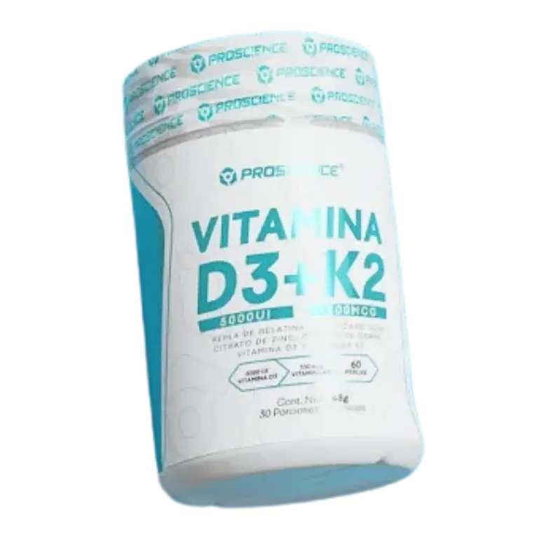 Vitamina D3 + K2 Proscience 60 Perlas 1