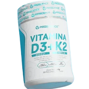 Vitamina D3 + K2 Proscience 60 Perlas