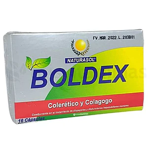 Boldex Purgante 16 Cápsulas Naturasol