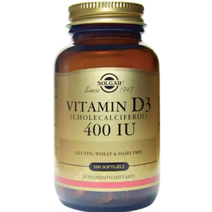 Vitamina D3 400 IU Solgar