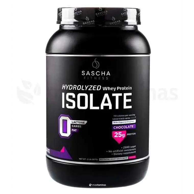 Sascha Whey Protein Isolate Chocolate 2.17 libras 1