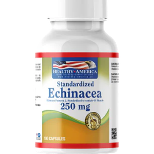 Echinacea 250 mg 100 capsulas Healthy America