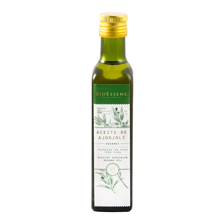 Aceite de Ajonjolí Gourmet 250 ml Bio Essens 1