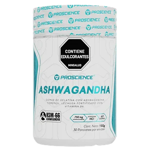 Ashwagandha KSM 66 Gomas 30 Porciones Proscience
