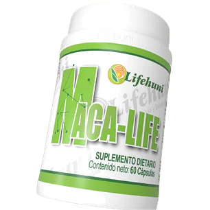 Maca Life 60 Cápsulas Lifehuni