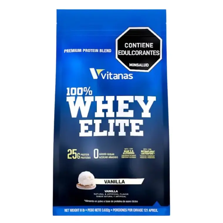 Whey Elite Vainilla 8 Libras Vitanas 1