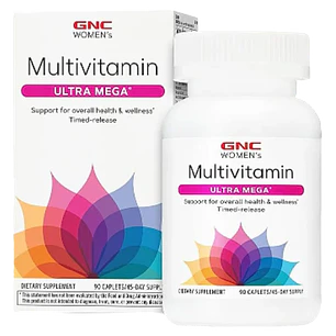 Multivitamin Ultra Mega 90 Caplets GNC