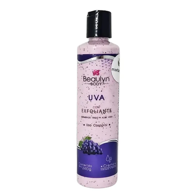 Crema de Uva con Exfoliante 240 g Beaulyn 1