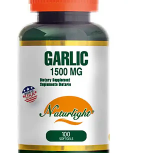 Garlic 1500 mg 100 Softgels Naturlight
