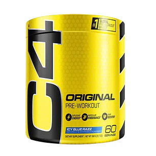 C4 Original Pre Workout 60 Servicios Cellucor Ice Blue