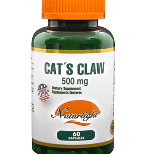 Cat´s Claw 500 mg Naturlight 60 Capsulas