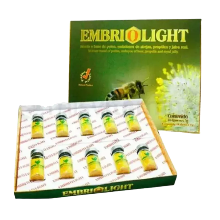 Embriolight Embriones de Abeja 10 Frascos Natural light 1