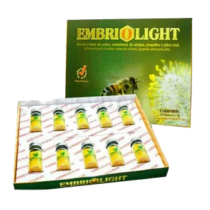 Embriolight Embriones de Abeja 10 Frascos Natural light